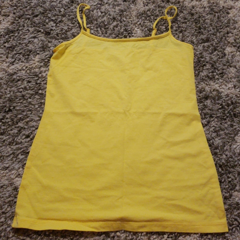 LOFT Yellow Tank Top